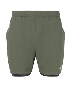 Zayne M 2-in-1 short groen