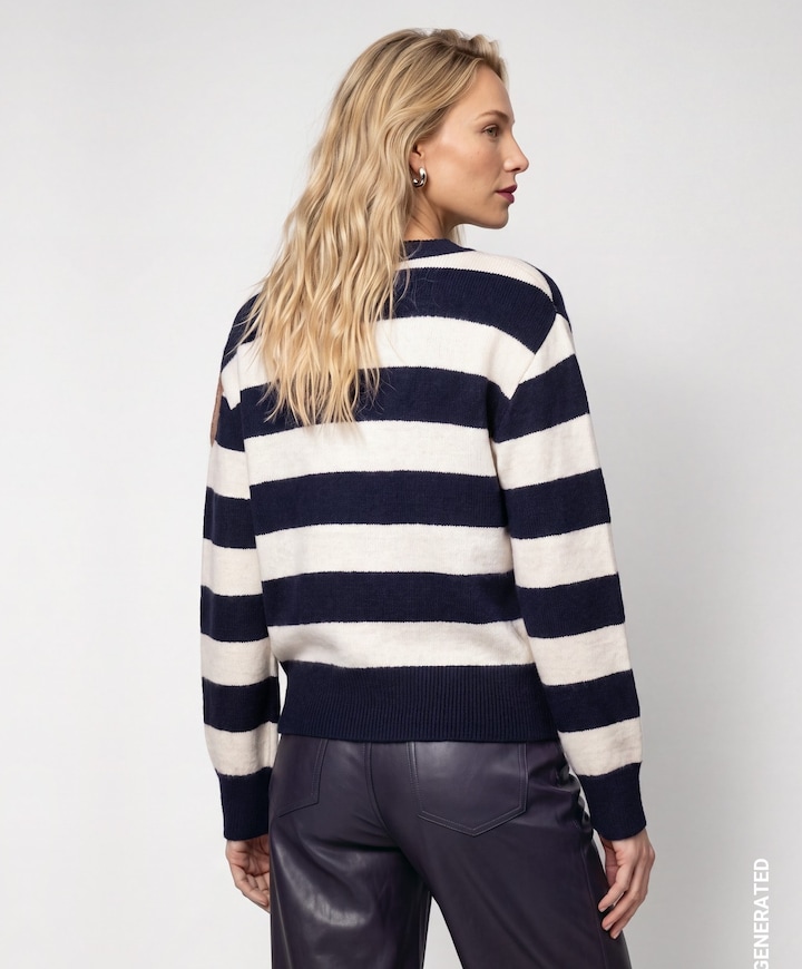 Dames trui blauw