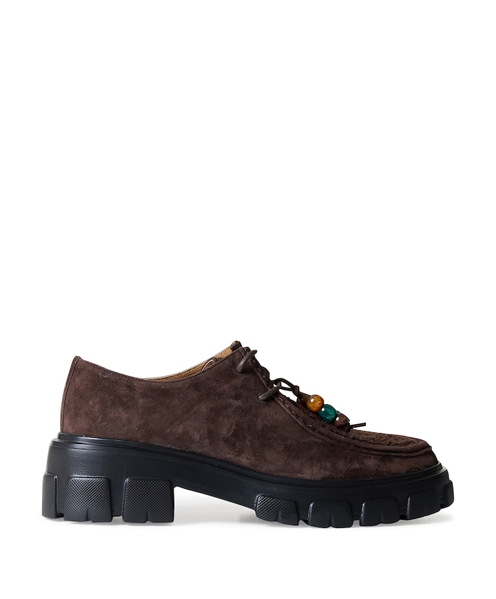 Amely dames mocassins bruin