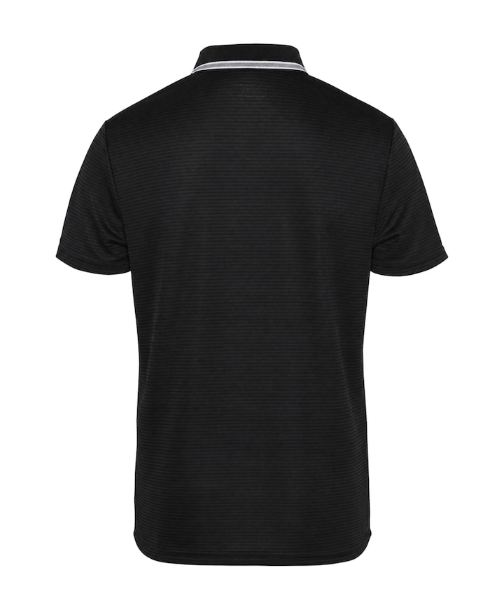 Heren polo zwart
