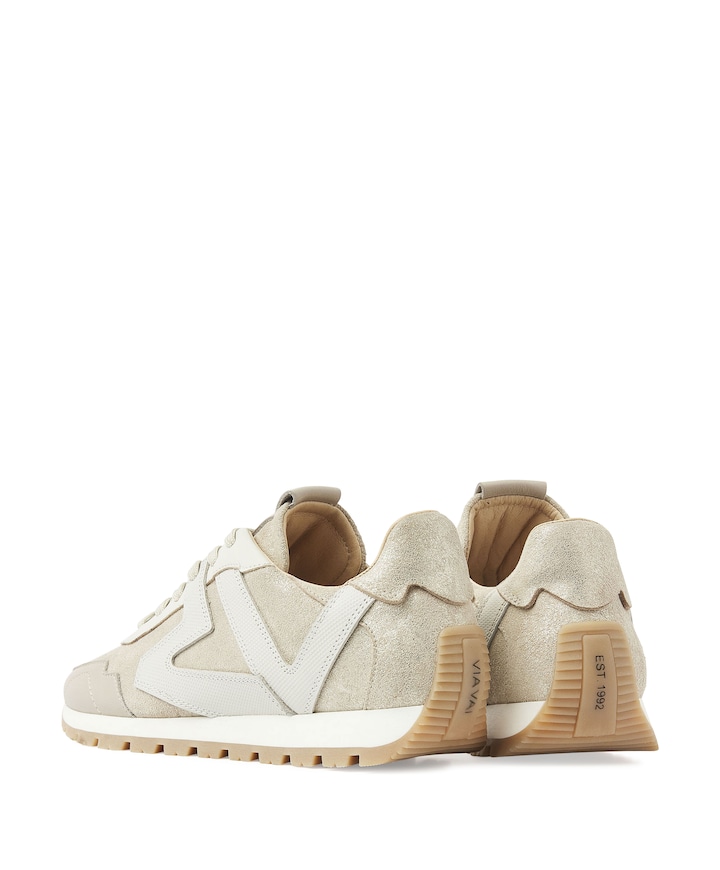 Scott Kenzie dames sneakers goud