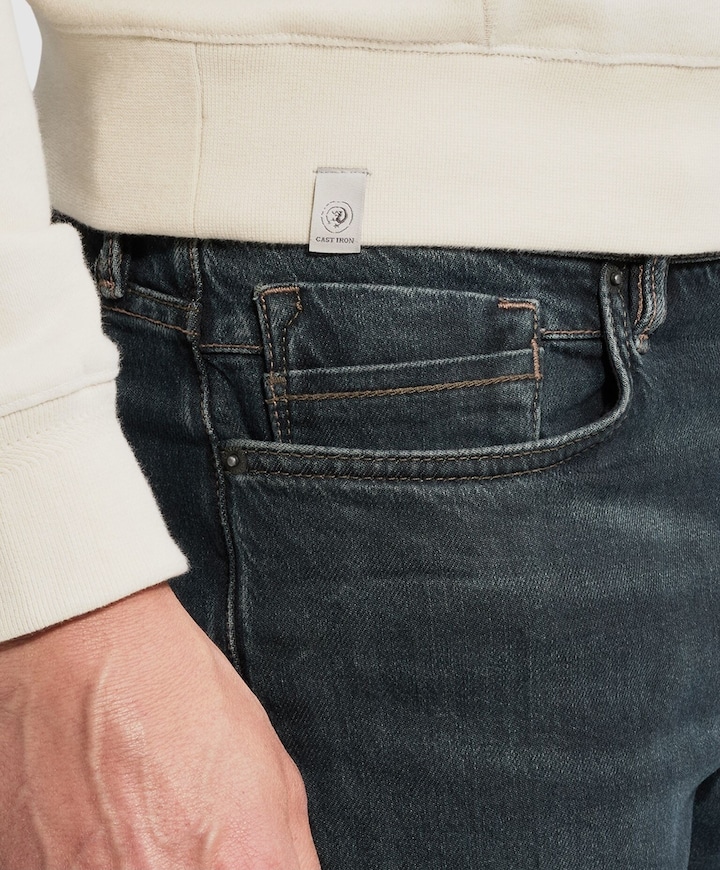 VALVER REGULAR DURABLE VINTAGE WAS heren jeans groen
