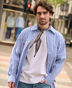 Heren T-shirt grijs