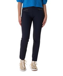 Hose Pull On Slim dames broek blauw