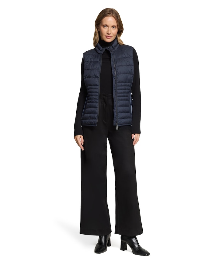 Dames bodywarmer blauw