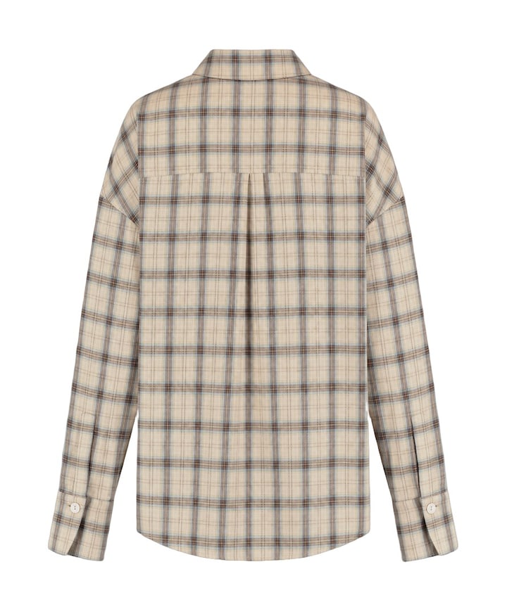 Dames blouse beige