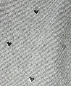 NKFROSE WIDE HEART STUDS JEANS 2021 meisjes jeans grijs