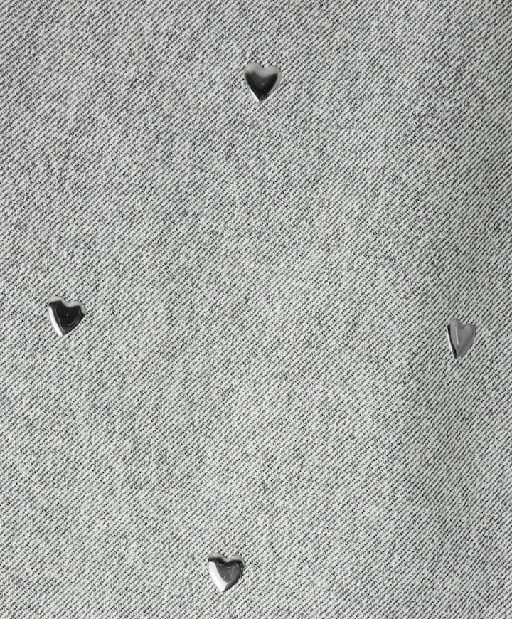 NKFROSE WIDE HEART STUDS JEANS 2021 meisjes jeans grijs