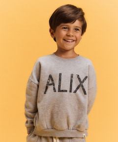 Uniseks sweater  grijs