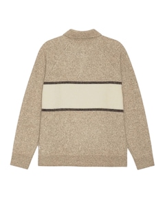 Heren polo beige
