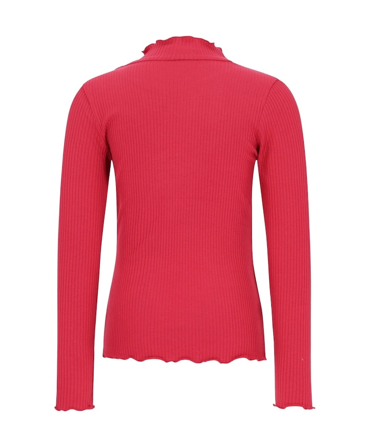 Meisjes longsleeve rood