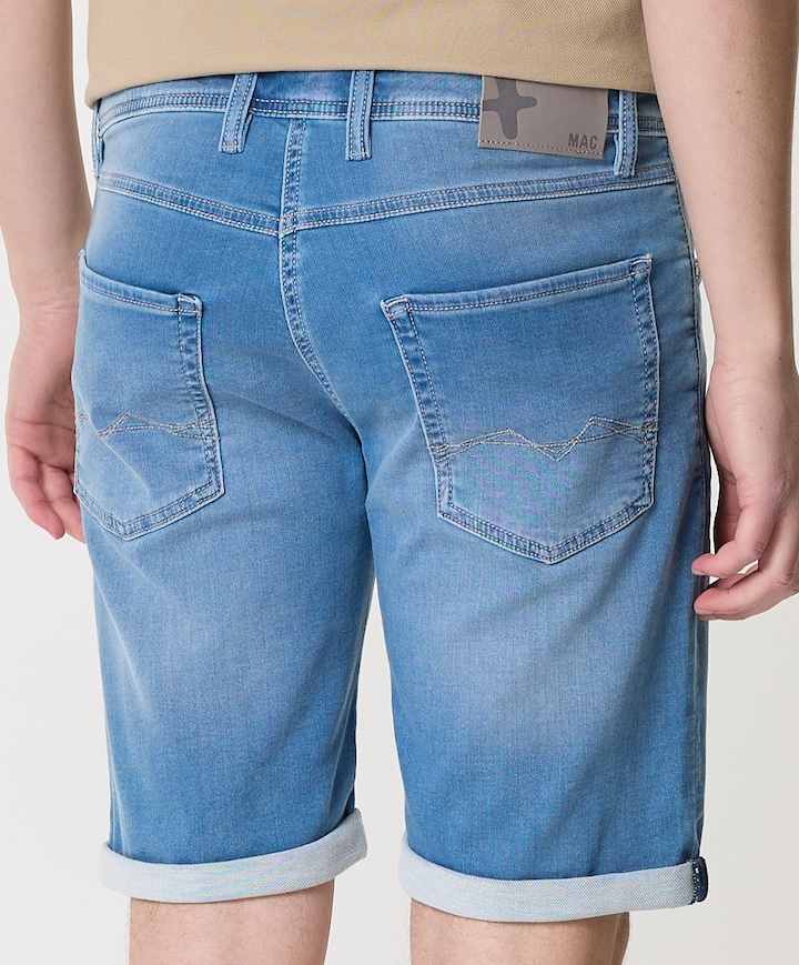 Jogn Bermuda heren korte broek blauw