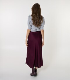 Dames rok bordeaux