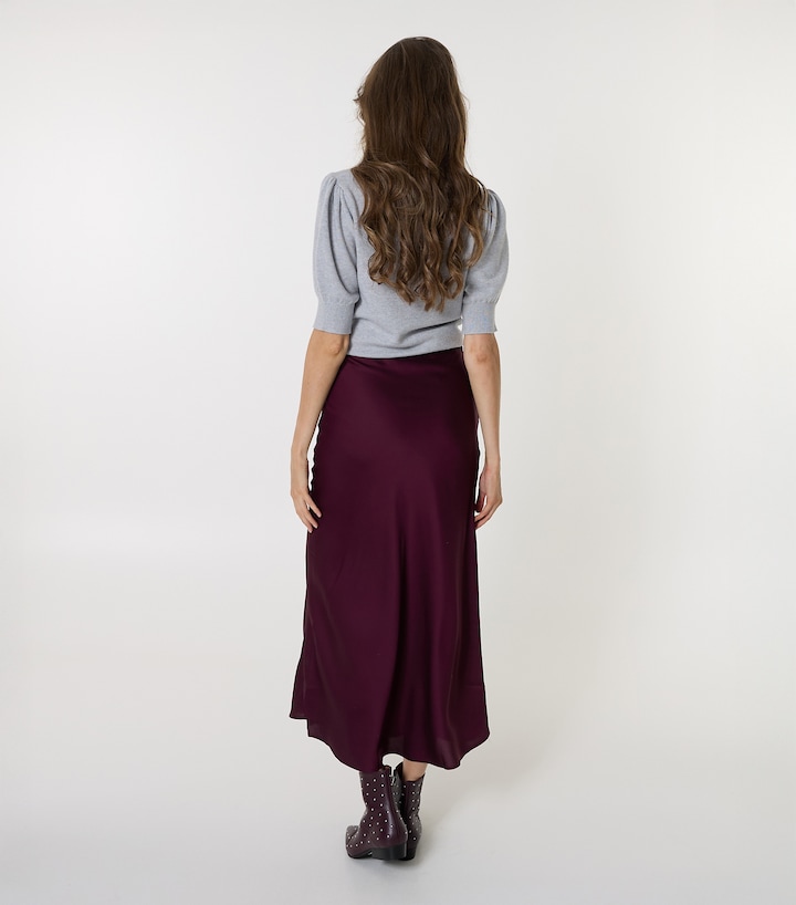 Dames rok bordeaux