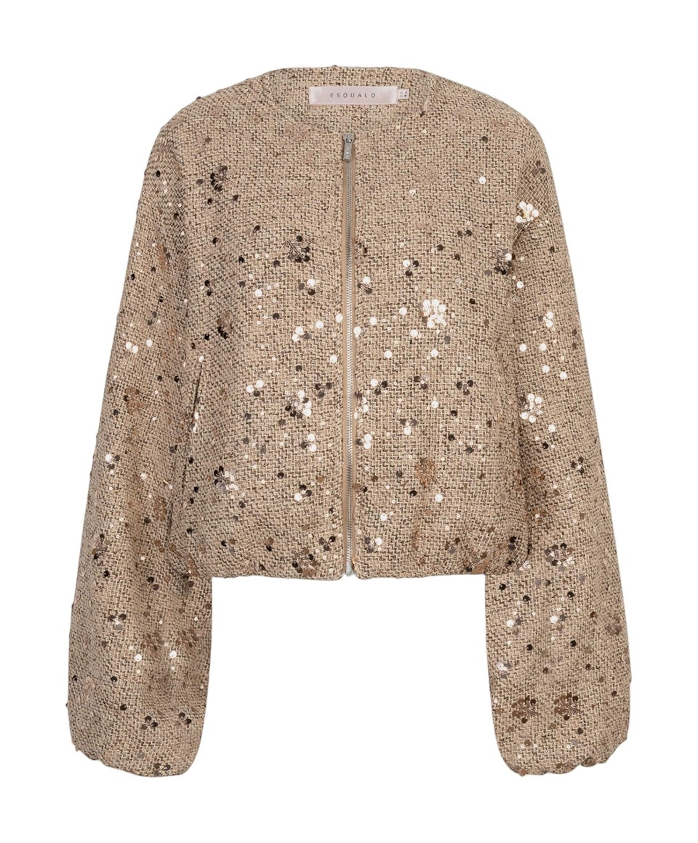 Dames jas beige