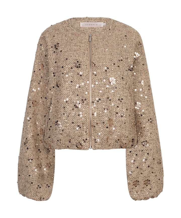 Dames jas beige