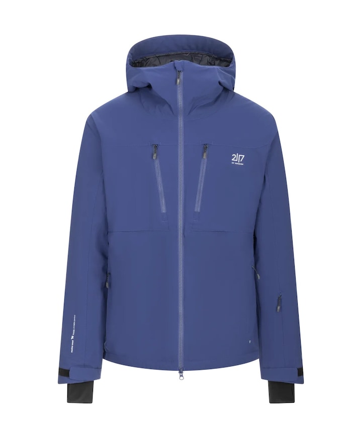 Heren ski-jas blauw
