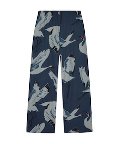 Dames pyjamabroek blauw