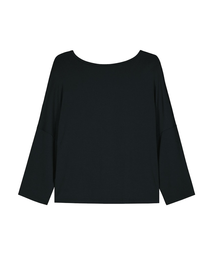 Dames pyjamatop zwart