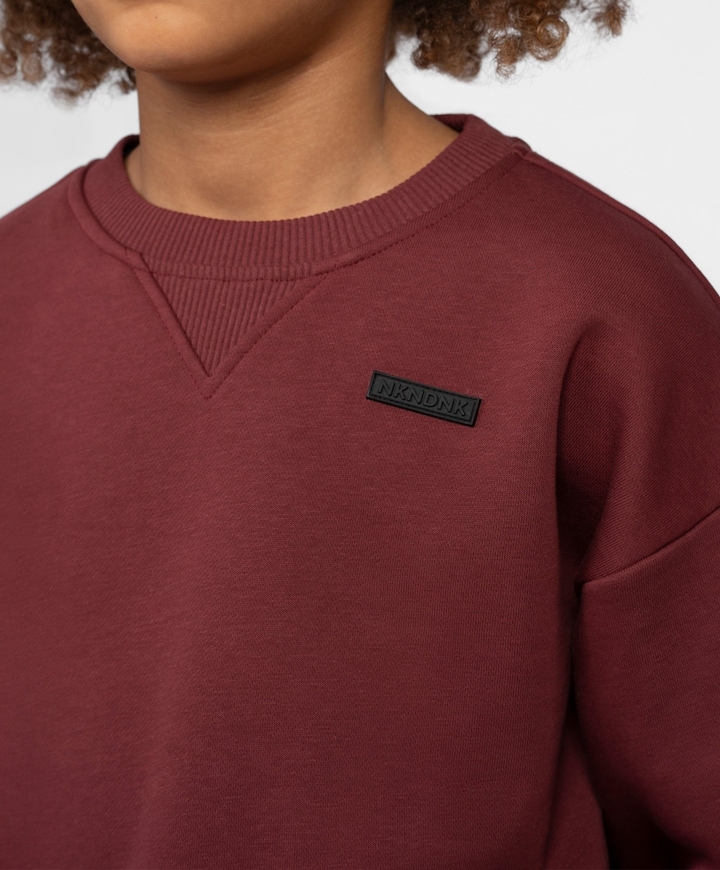 Jongens sweater bordeaux