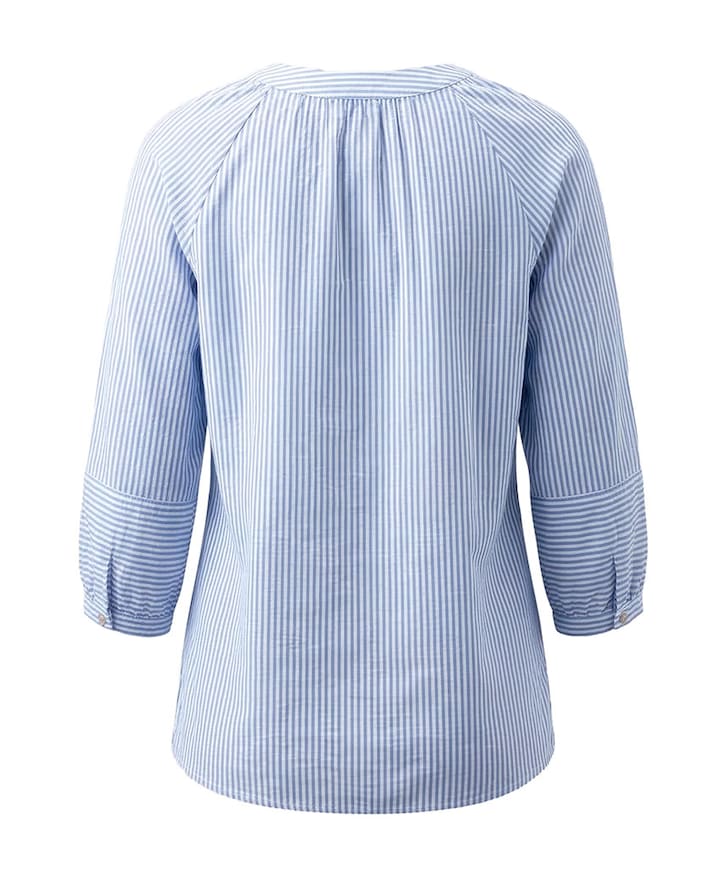 Dames blouse blauw
