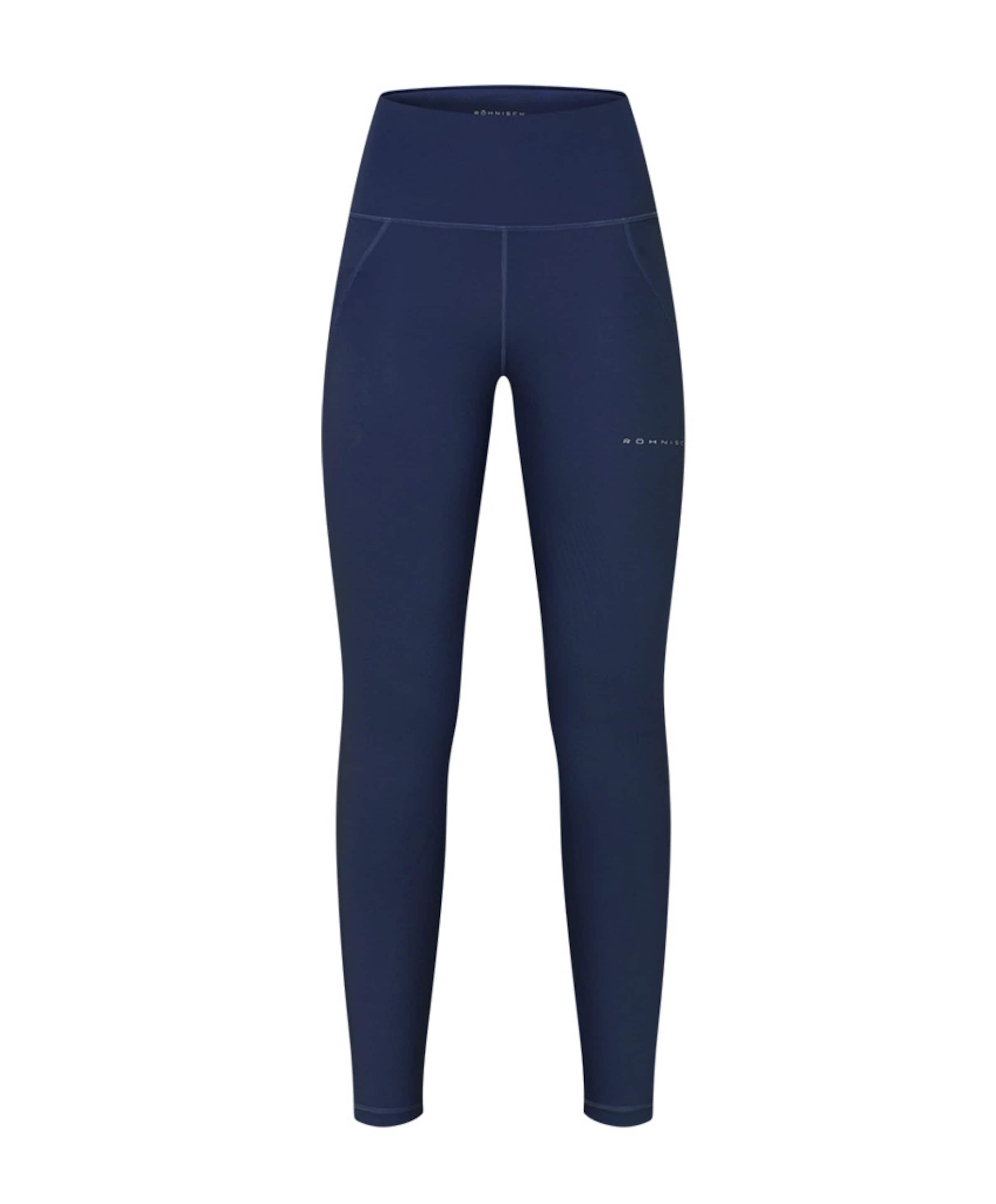 Flattering High Waist Tights dames tight blauw