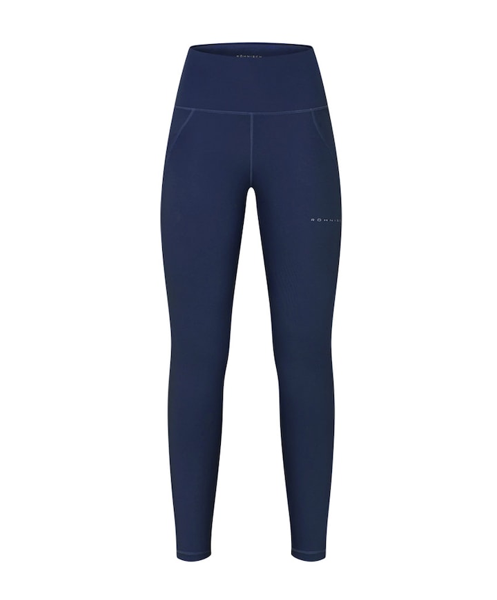 Flattering High Waist Tights dames tight blauw
