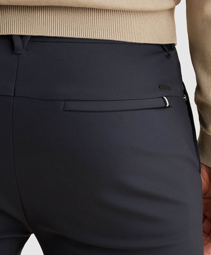 V12 CHINO TECHNICAL STRETCH heren broek blauw