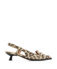 Lea Aileen dames slingbacks bruin