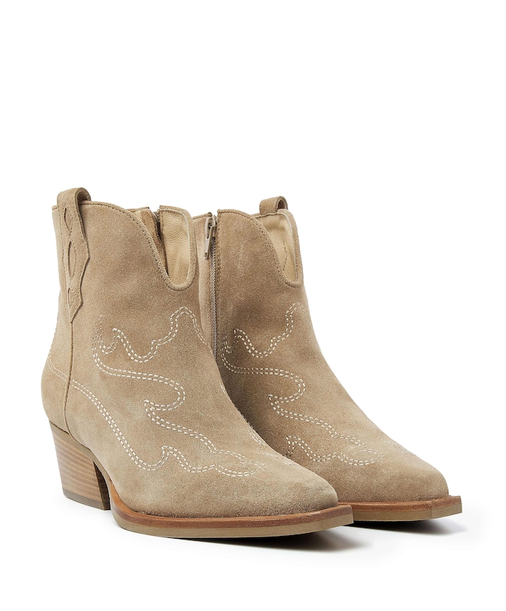 Do Olivia dames enkellaarzen bruin