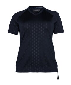 Dames plussize t-shirt blauw