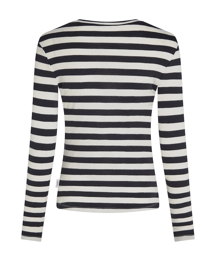 Dames longsleeve blauw