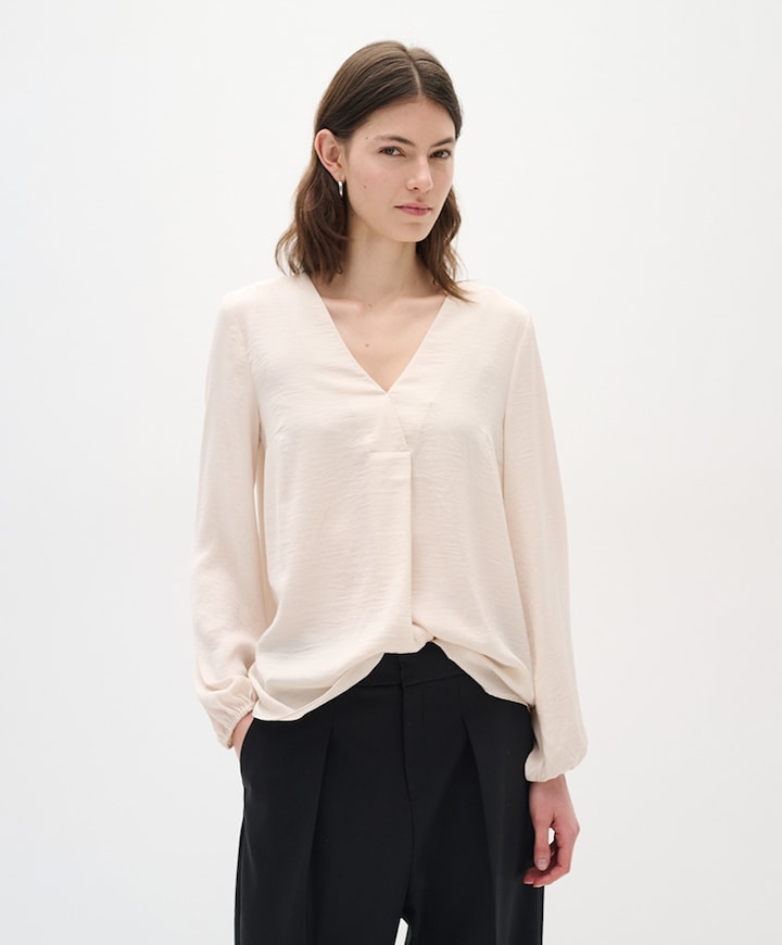 Dames blouse ecru