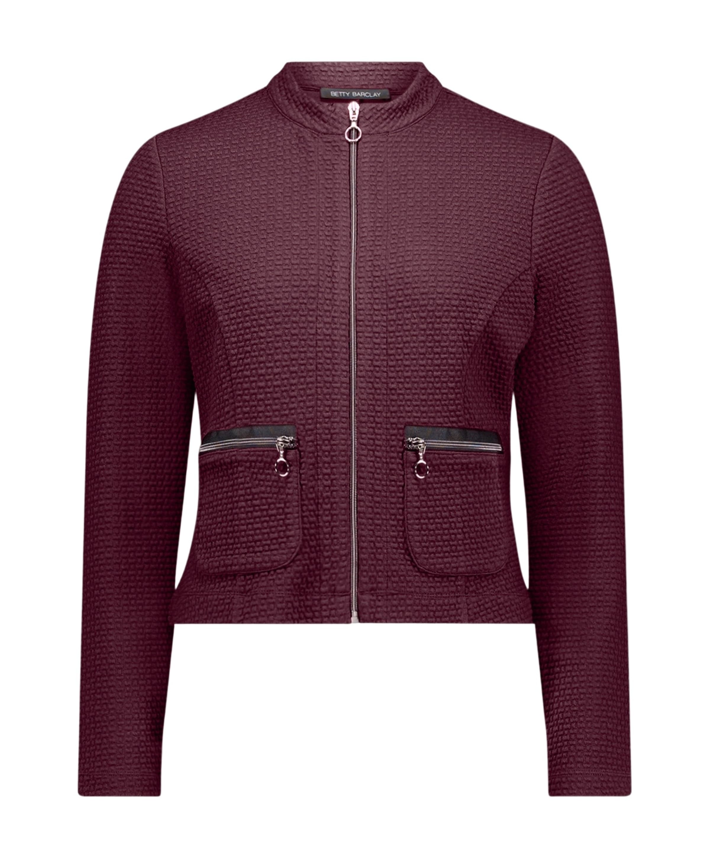 Dames jas bordeaux