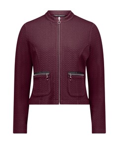 Dames jas bordeaux