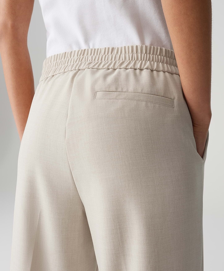 Melosa city dames broek beige