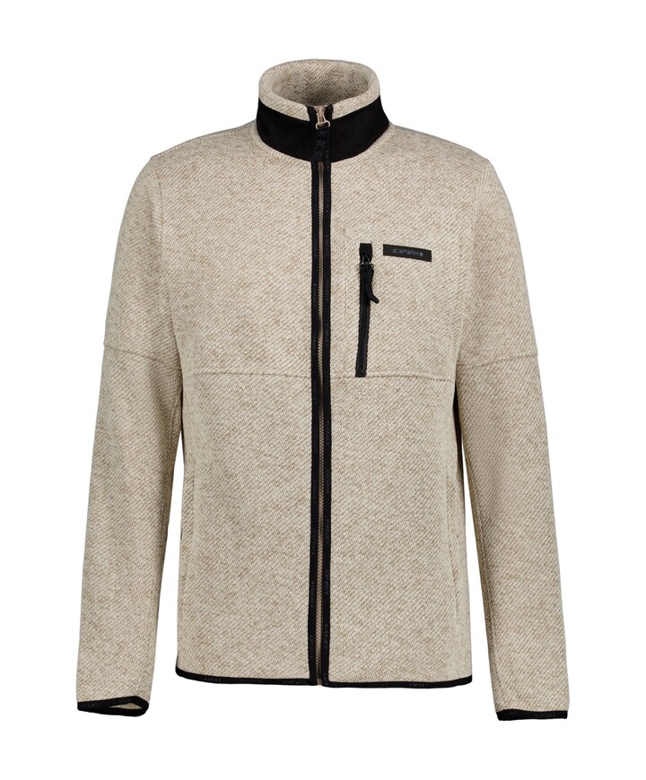 Heren vest beige