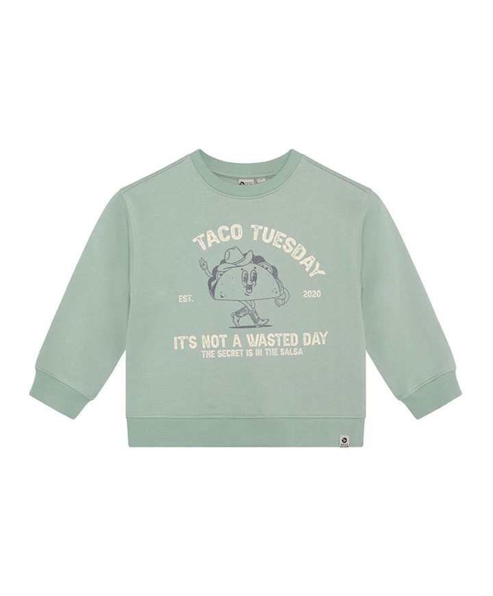 Jongens sweater groen