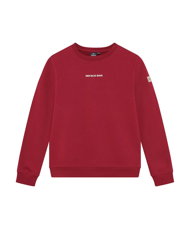 Jongens sweater bordeaux