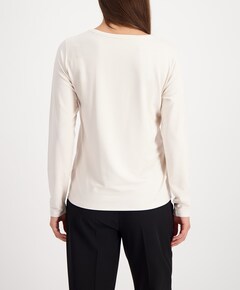 Dames longsleeve beige