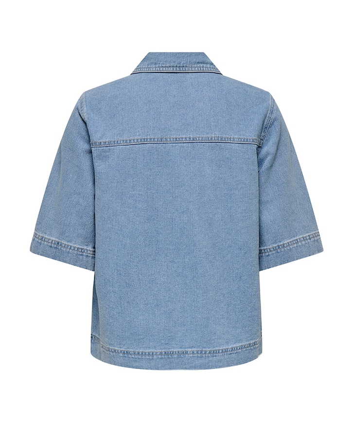 Dames blouse blauw