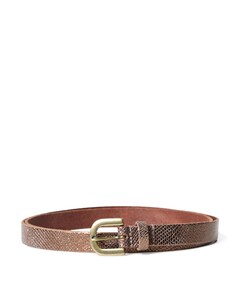 Dames riem beige