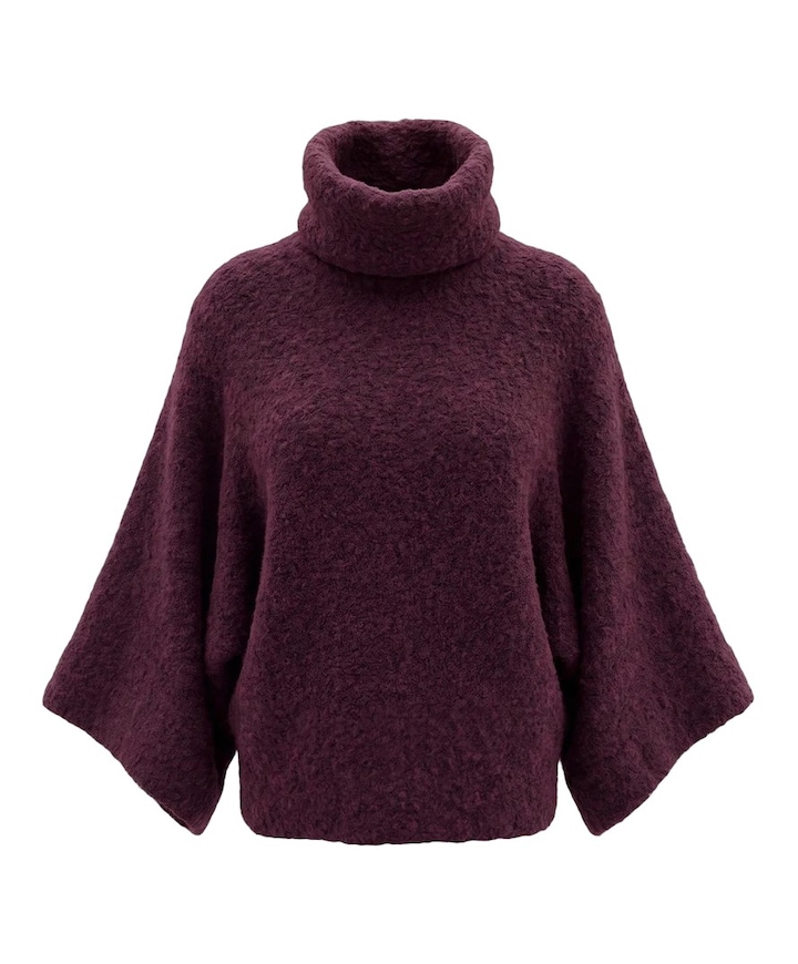 Dames trui bordeaux