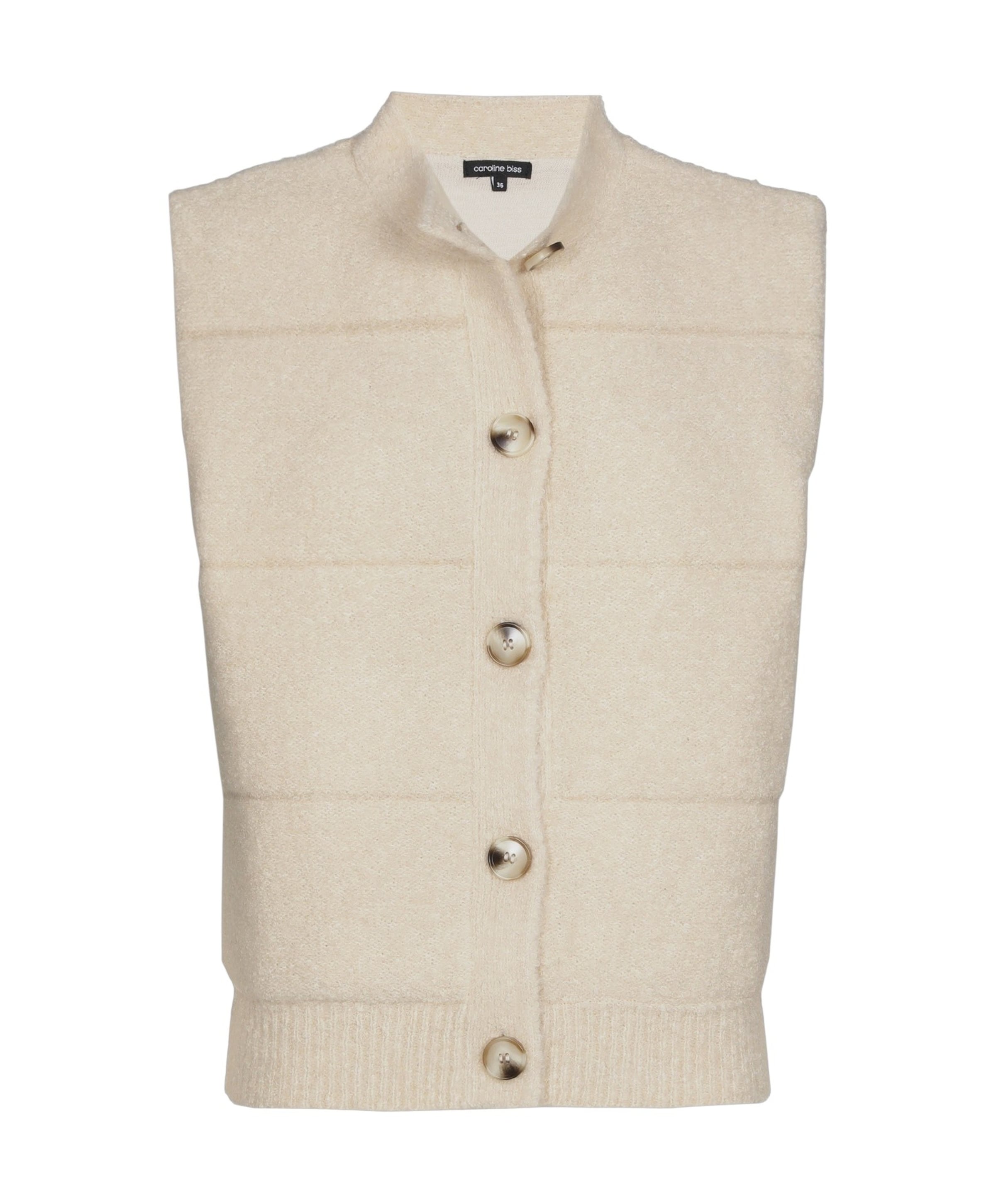 Dames gilet ecru