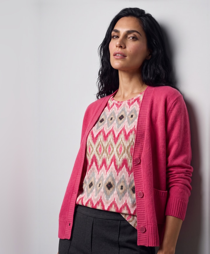 Dames vest rood