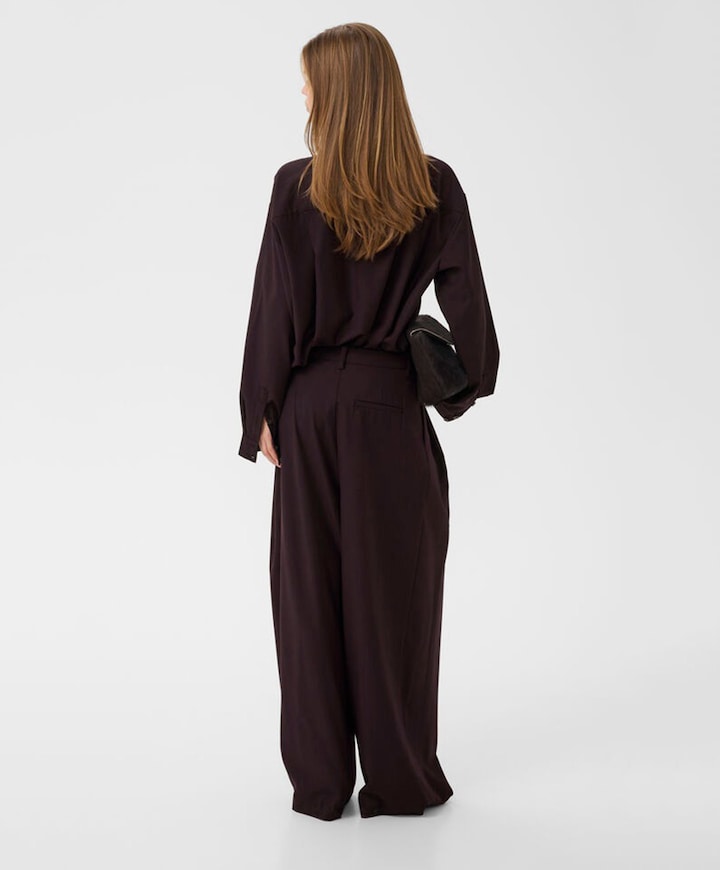 Dames blouse paars