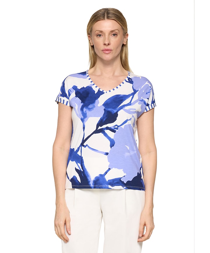 Dames T-shirt blauw