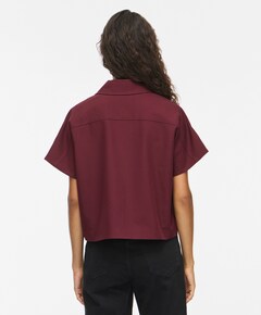 Dames vest bordeaux