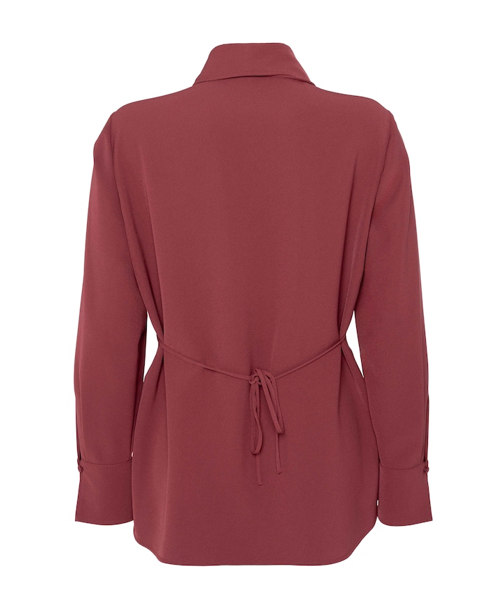 Blouse rood