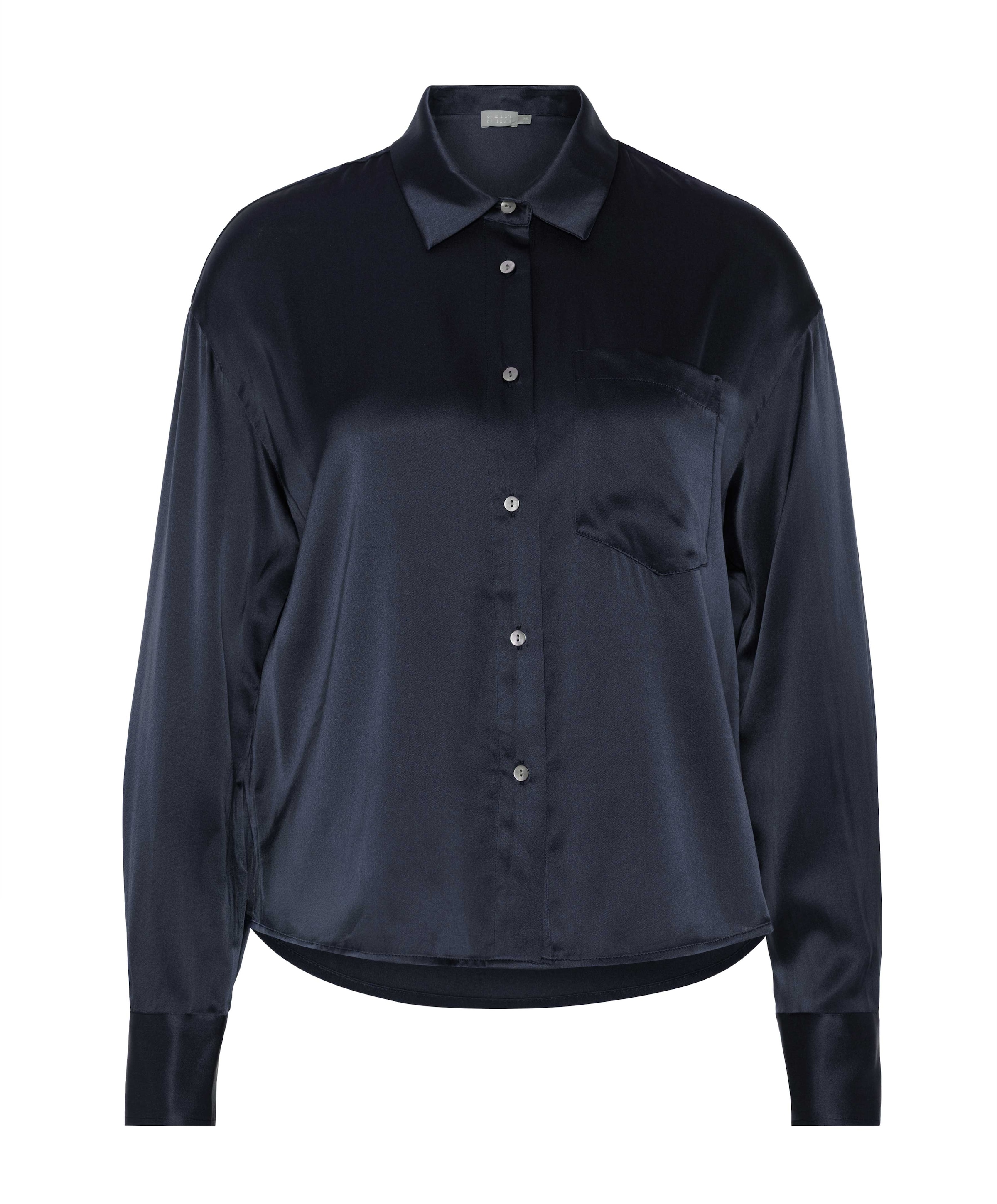 Dames blouse blauw